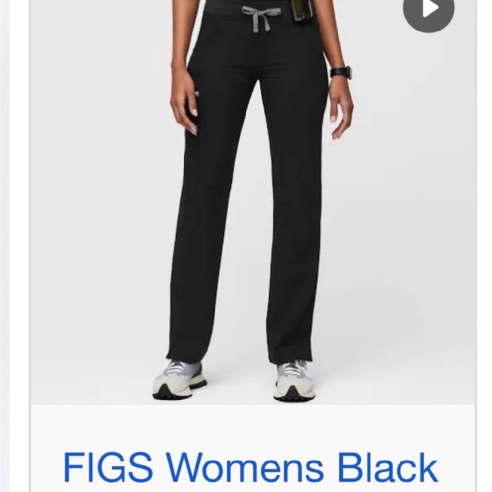 FIGS Women's Black Pants